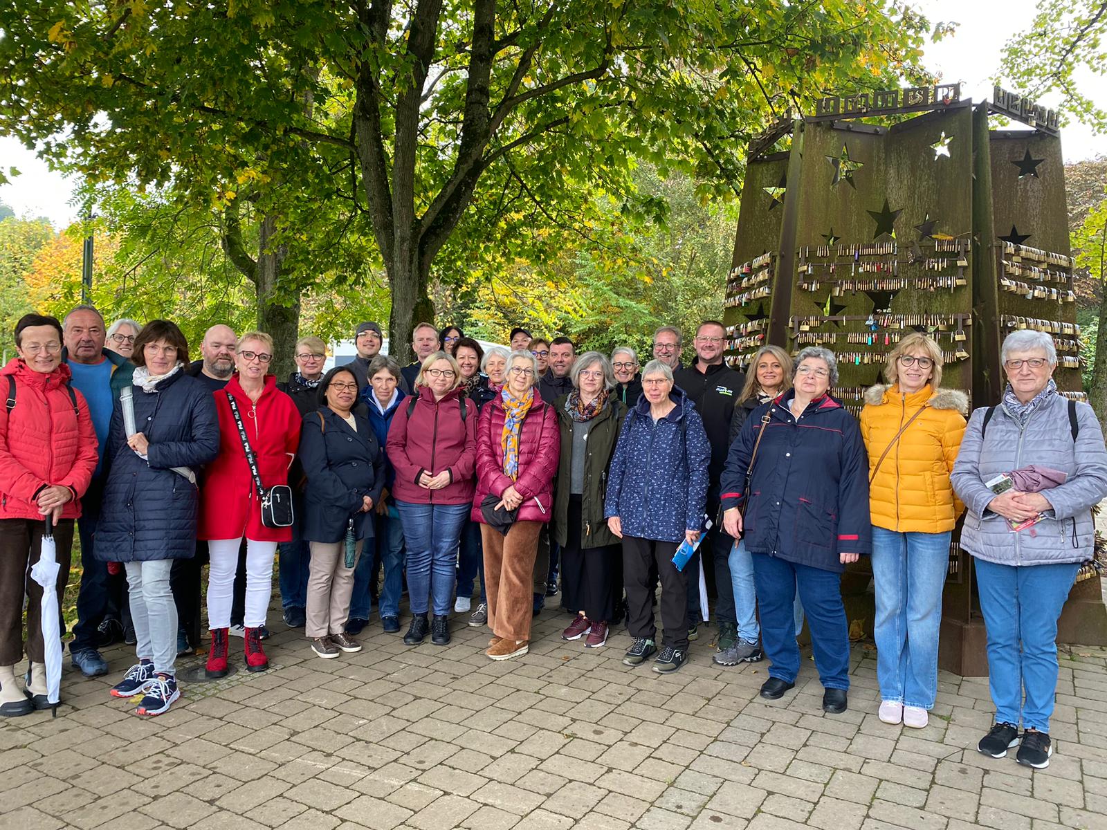 Gruppenfoto in Schengen